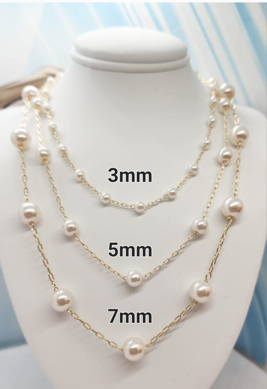 Pearls are a timeless beauty.