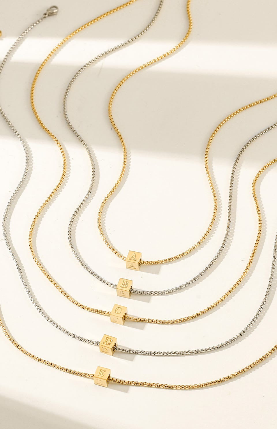 Cube Customizable Necklace