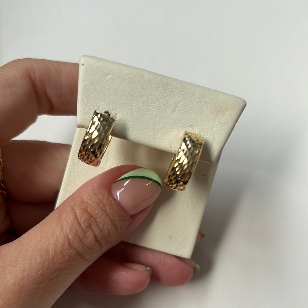 14KT Gold Mini Hoops