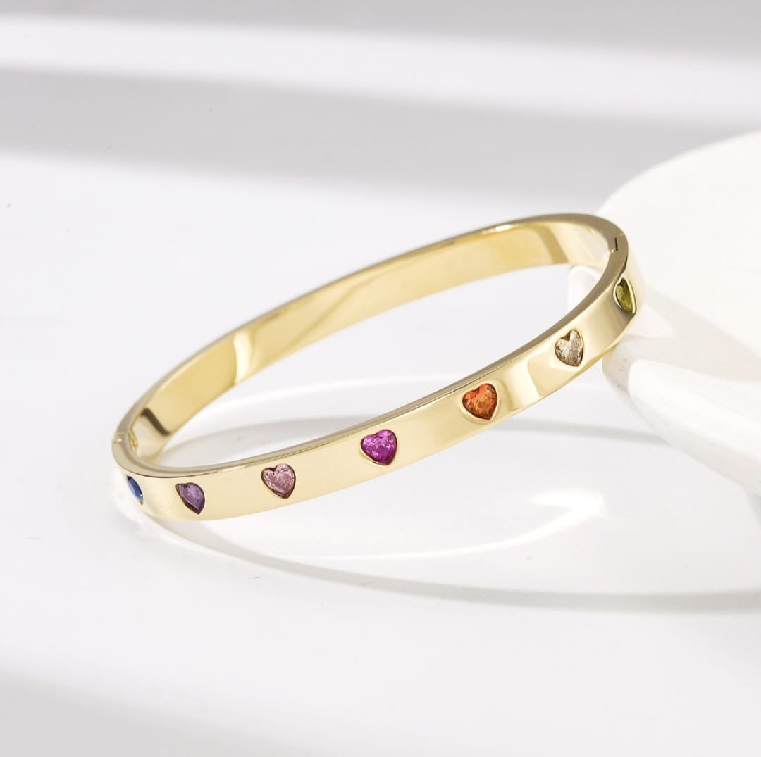 Rainbow Hearts