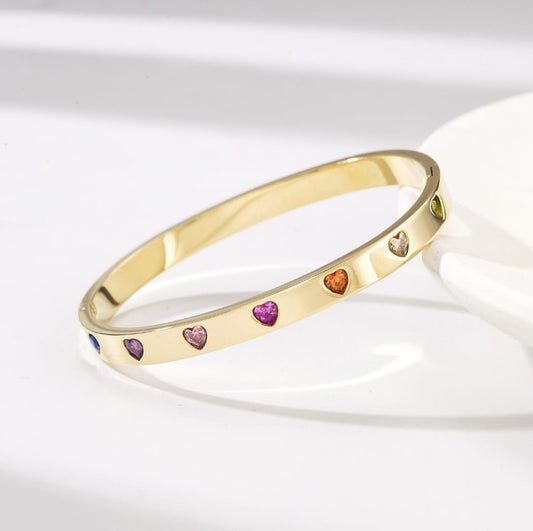 Rainbow Hearts