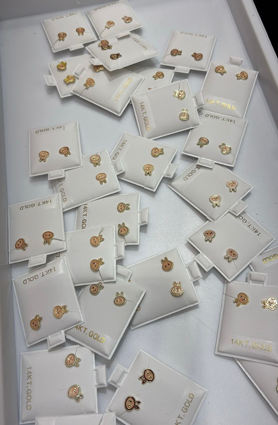 Labubu Tattoo Studs
